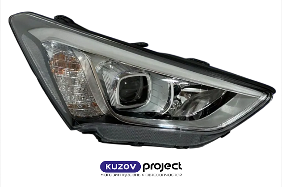 Фара правая LED Hyundai Santa Fe (DM) 2012-206 (Китай)