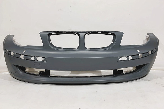 Бампер передний с отверстиями под омыватели BMW 1 Series E81 / E87 2007-2011 (Тайвань)